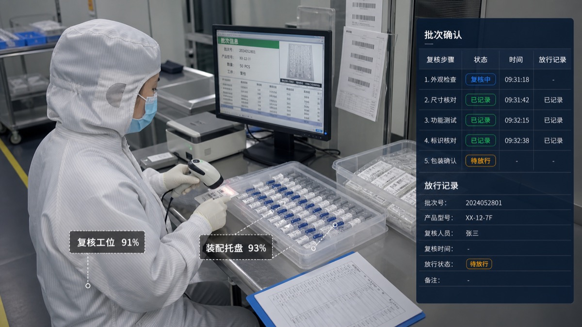 医疗装配 SOP 检测辅图